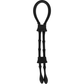 OHMAMA FETISH - ANELLO IN SILICONE CON CORD-COCK E TESTICOLO