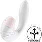 SATISFYER - STIMOLATOR E VIBRAZIONE SUPERNOVA BIANCO