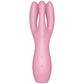 SATISFYER - VIBRATORE THREESOME 3 ROSA