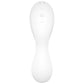 SATISFYER - STIMOLATORE A E VIBRATORE CURVY TRINITY 5 BIANCO