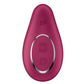 SATISFYER - VIBRATORE DA APPOGGIO DIPPING DELIGHT ROSSO