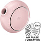 SATISFYER - STIMOLATORE E VIBRATORE A DOPPIO PRO TO GO 3 ROSA