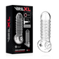 VIRILXL - ESTENSIONE E GUAINA PER PENE V15 TRASPARENTE