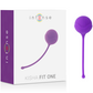 INTENSE - KISHA FIT ONE IN SILICONE KEGEL LILLA