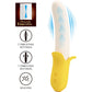 PRETTY LOVE - BANANA GEEK SUPER POWER 7 VIBRAZIONI SU E GIÙ SILICONE NERO