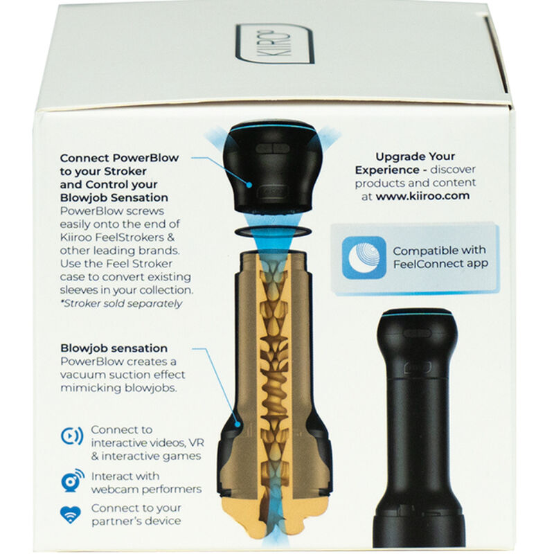 KIIROO - POWERBLOW DISPOSITIVO INTERATTIVO AD ONDE STIMOLANTI