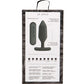JE JOUE - VIBRATORE PLUG ANALE ONYX NERO