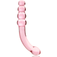 NEBULA SERIES BY IBIZA - MODELLO 14 DILDO IN VETRO BOROSILICATO ROSA 18.5 CM -O- 3 CM