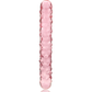 NEBULA SERIES BY IBIZA - MODELLO 15 DILDO IN VETRO BOROSILICATO ROSA 18.5 CM -O- 3 CM