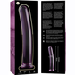 NEBULA SERIES BY IBIZA - MODELLO 17 DILDO IN VETRO BOROSILICATO ROSA 18.5 CM -O- 3 CM