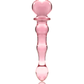 NEBULA SERIES BY IBIZA - MODELLO 21 DILDO IN VETRO BOROSILICATO ROSA 20.5 CM -O- 3.5 CM