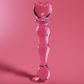 NEBULA SERIES BY IBIZA - MODELLO 21 DILDO IN VETRO BOROSILICATO ROSA 20.5 CM -O- 3.5 CM