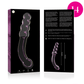 NEBULA SERIES BY IBIZA - MODELLO 14 DILDO IN VETRO BOROSILICATO ROSA 18.5 CM -O- 3 CM