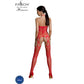 PASSION - COLLEZIONE ECO BODYSTOCKING ECO BS002 ROSSO