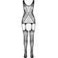 PASSION - COLLEZIONE ECO BODYSTOCKING ECO BS007 BIANCO