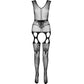 PASSION - COLLEZIONE ECO BODYSTOCKING ECO BS014 NERO