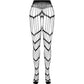 PASSION - COLLEZIONE ECO BODYSTOCKING ECO S006 BIANCO