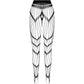 PASSION - COLLEZIONE ECO BODYSTOCKING ECO S006 BIANCO