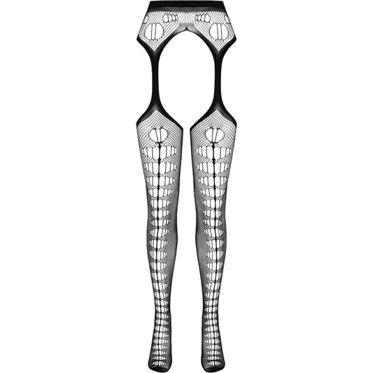 PASSION - COLLEZIONE ECO BODYSTOCKING ECO S008 NERO