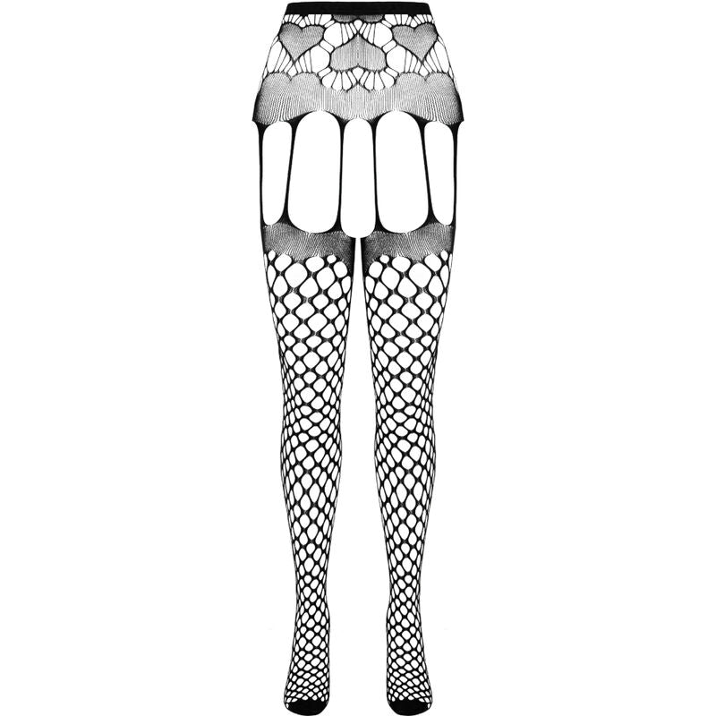 PASSION - COLLEZIONE ECO BODYSTOCKING ECO S009 ROSSO
