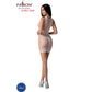 PASSION - BS097 BODYSTOCKING BIANCO TAGLIA UNICA