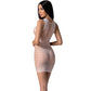 PASSION - BS097 BODYSTOCKING BIANCO TAGLIA UNICA