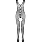 PASSION - BS098 BODYSTOCKING NERO TAGLIA UNICA