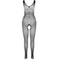 PASSION - BS098 BODYSTOCKING NERO TAGLIA UNICA