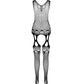 PASSION - BS099 BODYSTOCKING NERO TAGLIA UNICA