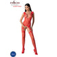 PASSION - BS099 BODYSTOCK ROSSO TAGLIA UNICA
