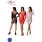 PASSION - BS101 BODYSTOCKING BIANCO TAGLIA UNICA
