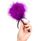 SECRETPLAY - SPOLVERINO MARABOU ROSA VIOLA