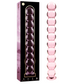 NEBULA SERIES BY IBIZA - MODELLO 22 DILDO IN VETRO BOROSILICATO ROSA 21.5 CM -O- 2.5 CM