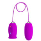 PRETTY LOVE - VIBRATORE RICARICABILE DAISY DUAL EGG VIOLA