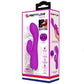 PRETTY LOVE - VIBRATORE RICARICABILE GLORIA RABBIT-VIOLA IMPERMEABILE