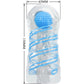 PRETTY LOVE - PICCOLO MASTURBATORE CON SPIRALI BLU