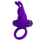 PRETTY LOVE - ANELLO VIBRATORE I CONIGLIO PER PENE VIOLA