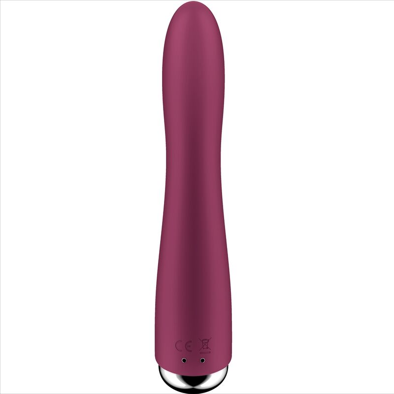 SATISFYER - SPINNING VIBE 1 VIBRATORE G-SPOT ROTATOR ROSSO