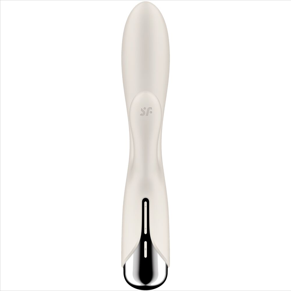 SATISFYER - SPINNING RABBIT 1 STIMOLAZIONE CLITORIDE E PUNTO G BEIGE