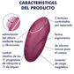 SATISFYER - TAP & CLIMAX 1 VIBRATORE LAY-ON ROSSO