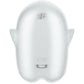 SATISFYER - GHOST AIR PULSE & VIBRATORE BIANCO
