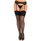 LEG AVENUE - CALZE IN SPANDEX CON DIAMANTI NERO