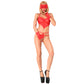 CHILIROSE - CR 3882 SET BODY SENZA CAVALLETTO ROSSO S/M