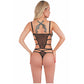 LIVCO CORSETTI FASHION - AURORA LC90727 CAMICIA + SLIP NERO X/XL