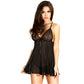 CHILIROSE - CR 3491 BABYDOLL NERO L/XL