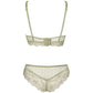 LIVCO CORSETTI FASHION - PINE LC 90667 REGGISENO + SLIP KHAKI L/XL