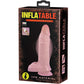 BAILE - DILDO REALISTICO GONFIABILE CON VENTOSA 15 CM