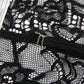 SUBBLIME - COSTUME POLIZIA BODY IN PIZZO NERO S/M