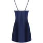 LIVCO CORSETTI FASHION - JACQUELINE LC 90249 VESTAGLIA + CAMICIA + PANTY BLU NAVY S/M