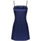 LIVCO CORSETTI FASHION - JACQUELINE LC 90249 VESTAGLIA + CAMICIA + PANTY BLU NAVY S/M
